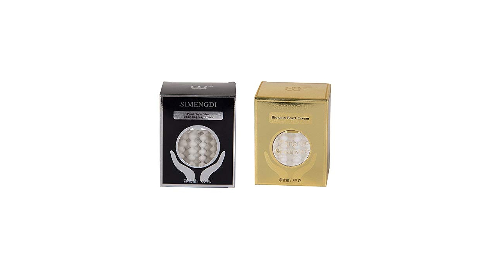 Lot Simengdi Bio-gold Pearl Cream + Simengdi Phyto - Silver
